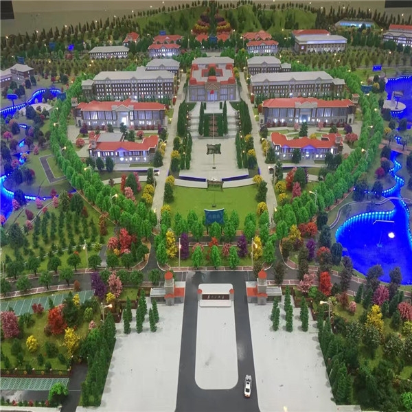 甘肃省公安厅301工程警察学校金昌规划模型