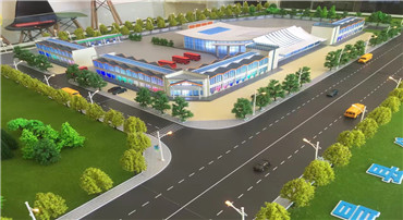 金昌金昌沙盘模型的制作过程